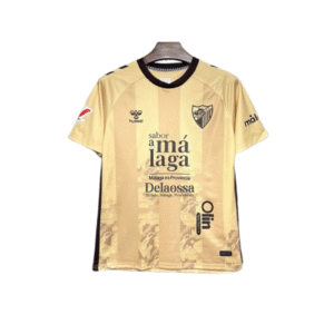 Málaga cf x Delaossa colaboración camiseta