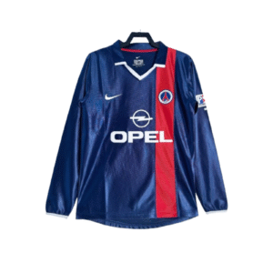 París Saint Germain camiseta temporada 2001-2002