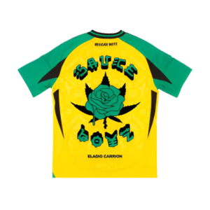 Selección de Jamaica x Eladio Carrión colaboración camiseta
