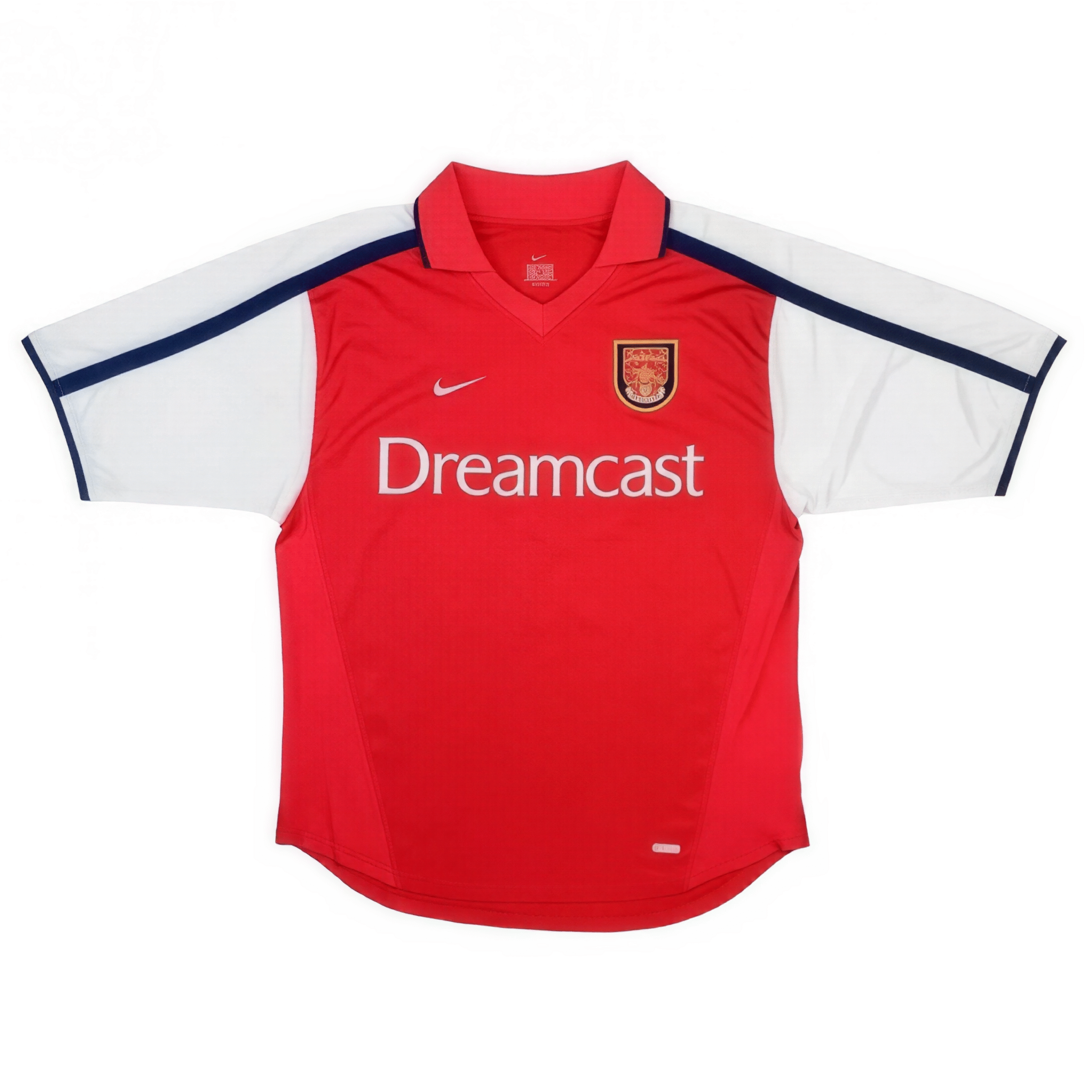 Arsenal camiseta temporada 2001-2002