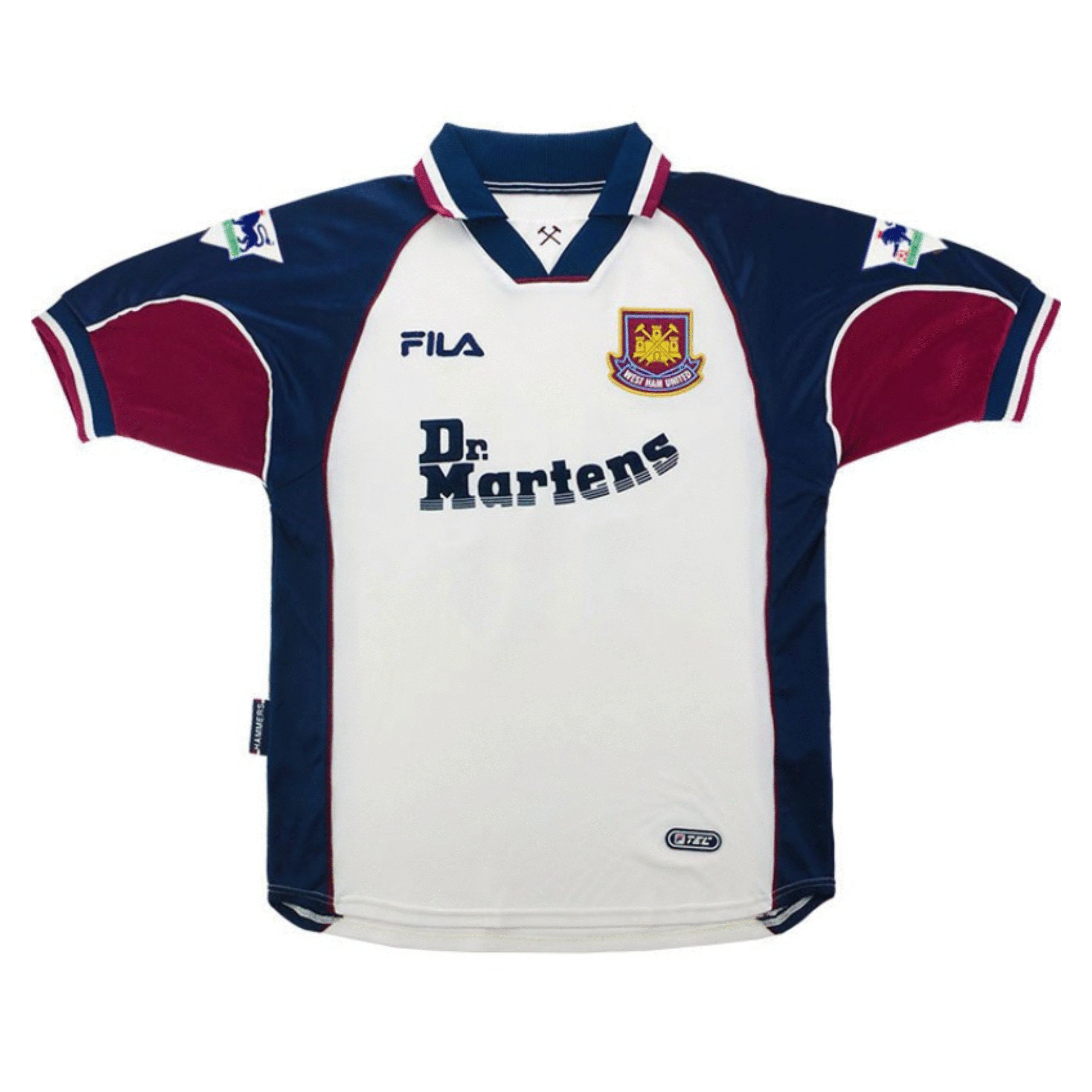 West Ham camiseta temporada 1999-2000